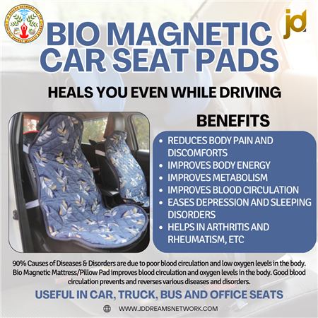 BIO MAGNETIC CAR SEAT COVER