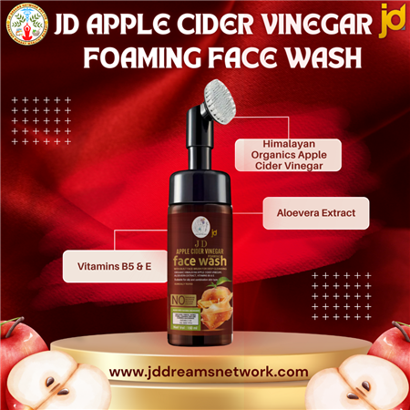 JD Apple Cider Foaming Face Wash